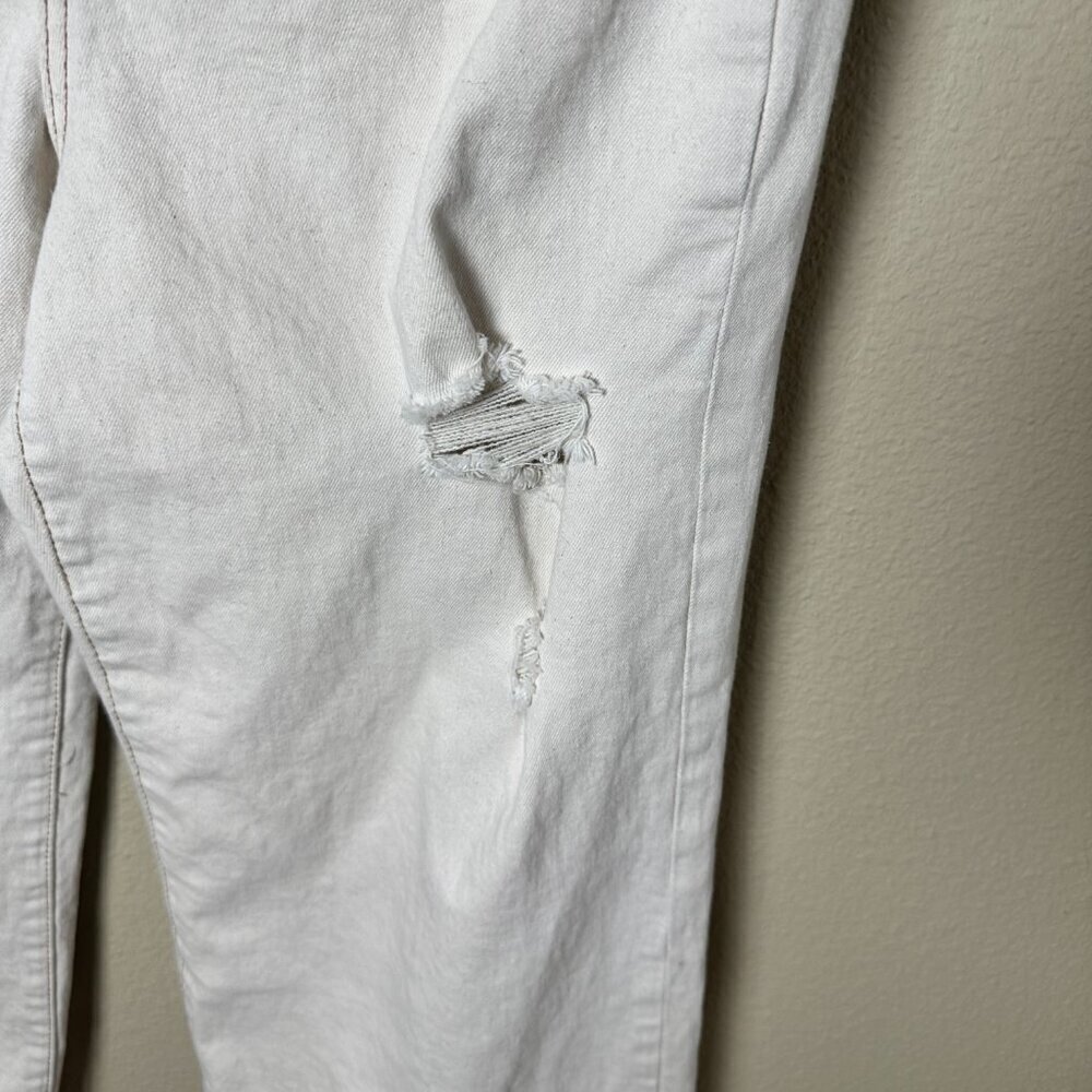 JOE'S High-Rise Wide Leg Hitomi Distressed Denim Jeans Size 29 - Picture 3 of 11